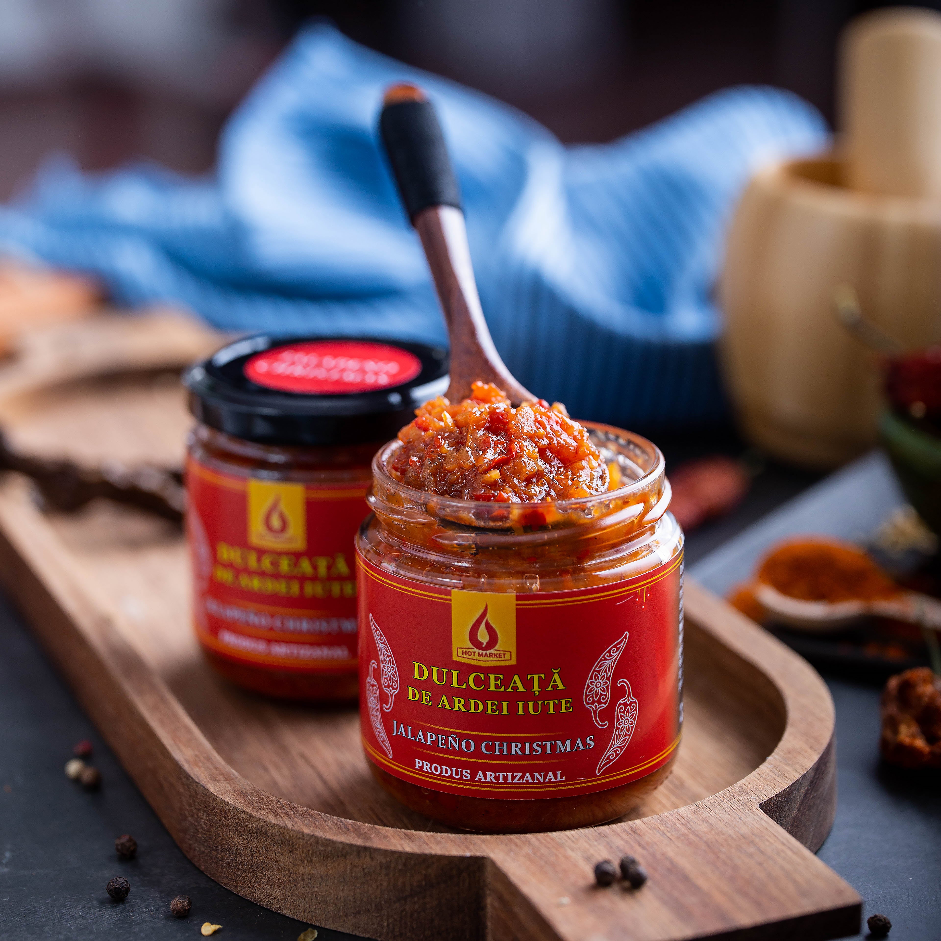 Dulceată de ardei iute - "Jalapeño Christmas"